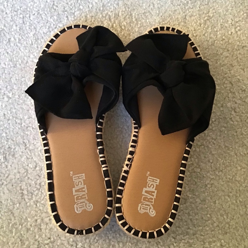 Cute Bow Espadrille Sandals